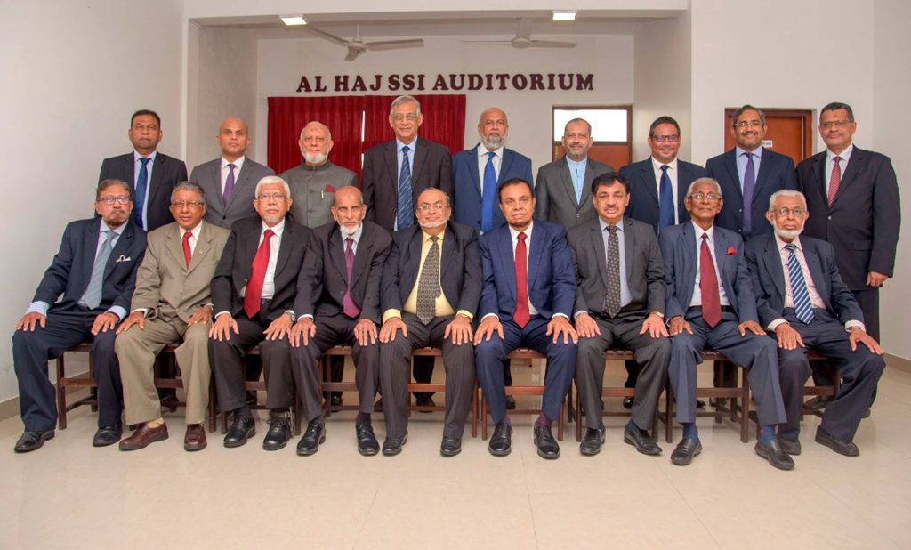 New Office bearers of Ceylon Baithulmal Fund